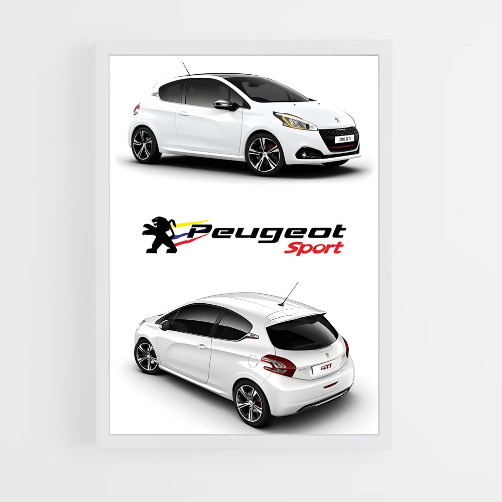Poster Peugeot Sport Passion (vue 3)